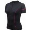 SENSOR COOLMAX ENTRY dámský dres kr.rukáv true black M; Černá dres