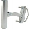 Držák antény dvouramenný UNI V+H 15cm s pásem + třmen, trubka 35/2mm, zinek Galva