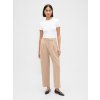 GAP nohavice 365 Twill Taper Hnedá