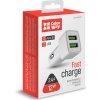 ColorWay Nabíjačka do Auta CW 2xUSB AUTO ID 2.4A, 12W, biela (CW-CHA009-WT)