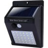 Verk 01390 Solárne vonkajšie 30 LED SMD osvetlenie s pohybovým senzorom