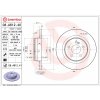 BREMBO Brzdový kotúč 08.A612.41