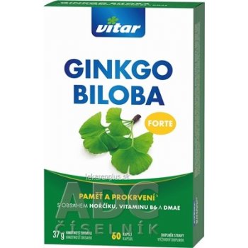 Vitar Revital Ginkgo Biloba Forte 60 kapsúl