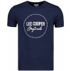 Lee Cooper pánske tričko Circle modré