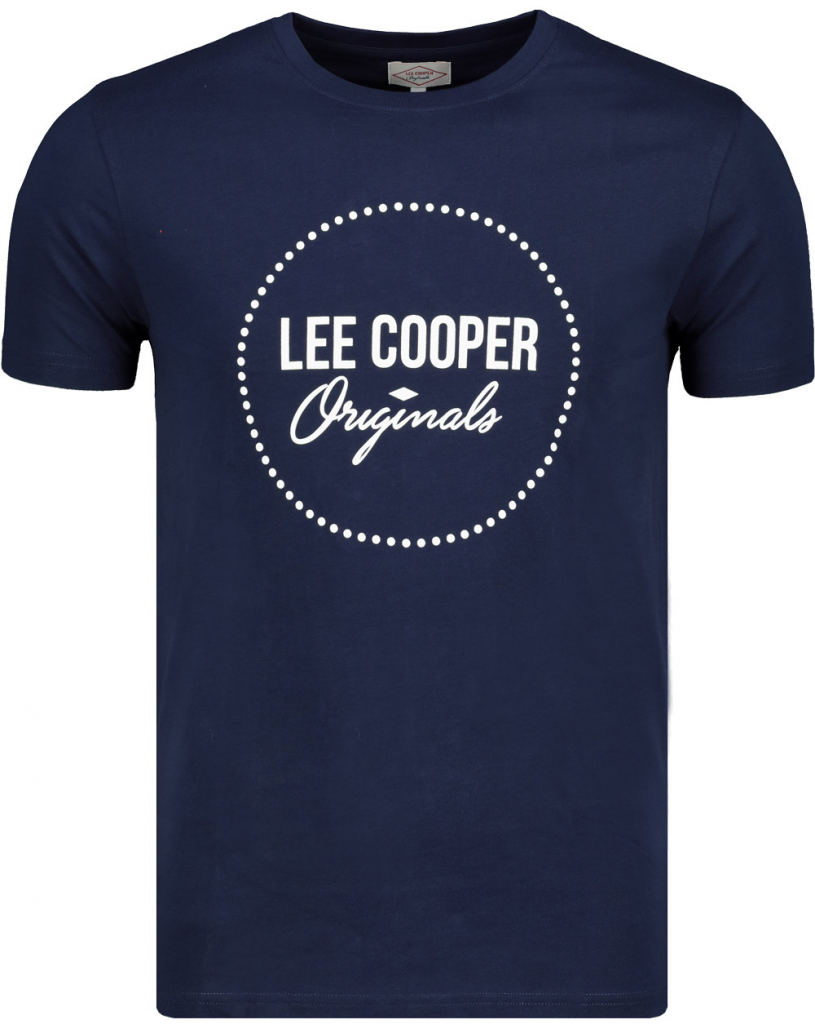 Lee Cooper pánske tričko Circle modré