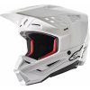 Prilba ALPINESTARS S-M5 Solid (biela) S
