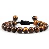 Amparo Miranda® Náramok TM622 Tigrie oko, Veľkosť perál 8 mm