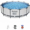 Bestway Bazén Bestway. Steel Pro MAX, 56418, kartušová filtrácia, rebrík, 366x100 cm