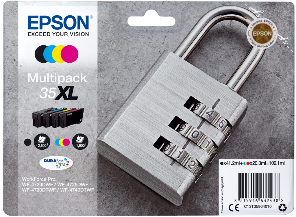 Epson 35XL Multipack - originálny