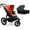 TFK ProA 2v1 Salmon Combi carrycot + Seat unit Hlboká vanička Olive