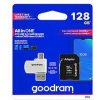 Goodram pamäťová karta Micro Secure Digital Card All-In-ON, 128GB, multipack, M1A4-1280R12, UHS-I U1 (Class 10), multipack s čítač