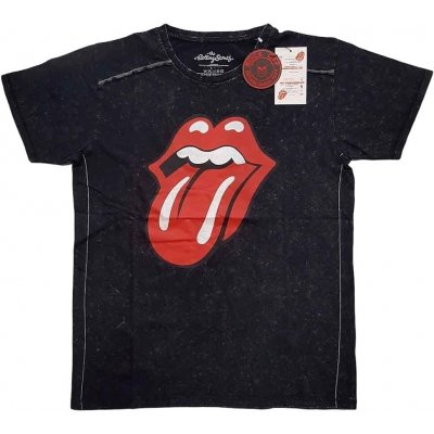 The Rolling Stones Classic Tongue Wash Collection Black
