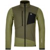 Pánska mikina Ortovox FLEECE GRID JACKET - khaki XXL