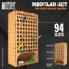 Green Stuff World Modular Brush Holder – stojan na štetce s 94 slotmi