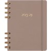 Moleskine 12 Monats Studienplaner Mit Spiralbindung 2023/2024, Xl, Wochen-Monatskalender, Fester Einband, Crush Almond