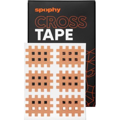 Spophy Cross Tape mriežkový tejp 3,6 cm x 2,8 cm 120 ks