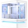 ASUS PRIME AP202 TG ARGB WHITE, 3x ARGB fan, mATX, USB-C, biela 90DC00P3-B19000