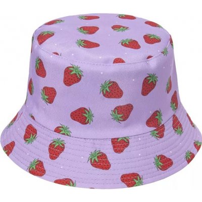 Klobúk Strawberries KP22920 fialová