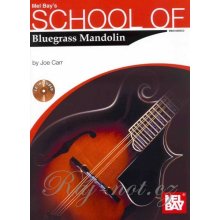 School Of Mandolin Bluegrass Mandolin + Audio Online / mandolína + tabulatúra