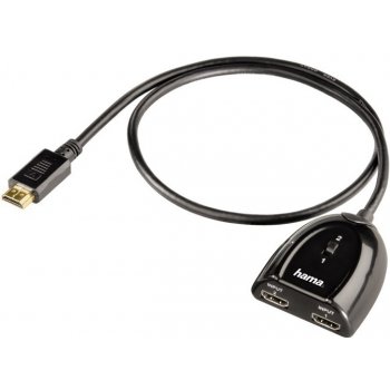 Hama 122224 HDMI prepínač 2x1, manuálny od 7,9 € - Heureka.sk