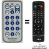 Predátor Panasonic YEFX9992663 náhradný diaľkový ovládač iného vzhľadu