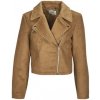 JDY Bundy JDYTENNESSEE LEO BIKER JACKET OTW QIQ Hnedá