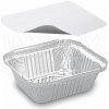 Wimex Miska (ALU) hranatá 145 x 120 x 41 mm 470ml + viečko (5 sád)