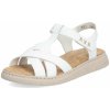Dámske sandále RIEKER V9119-80 biela S5 41