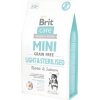 Granule pre psov Brit Care Mini Grain Free Light & Sterilised 2 kg