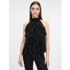 Čierna dámska blúzka bez rukávu ORSAY 40