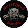 Motörhead Iron Fist / Skull Nášivka