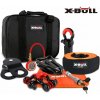 X-BULL OFFROAD sada 10v1 X-BULL, gurtňa, strmene, kladka, adaptér, lopata, tlakomer, taška