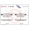 Sada brzdových platničiek, vždy 4 kusy v sade BREMBO P 36 035 (P36035)