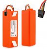 Baterie MI ROBOT, ROBOROCK S50 / S6 / S7 14.4V 5200mAh (Postarejte se o účinnost svého vysavače s novou baterií 14,4 V 5200 mAh. Výměna baterie ve vašem vysavači Xiaomi / Roborock je způsob, jak zvýši