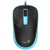 Genius DX-123 USB Myš - čierna/modrá