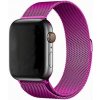 AppleKing kovový remienok milánsky ťah pre Apple Watch 42mm / 41mm / 40mm / 38mm - purpurový - možnosť vrátiť tovar ZADARMO do 30tich dní