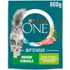 Purina ONE Indoor s morčacím a celozrnnými obilninami 800 g