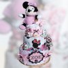 BabyDort ružová plienková torta pre bábätko MINNIE MOUSE edition (video)