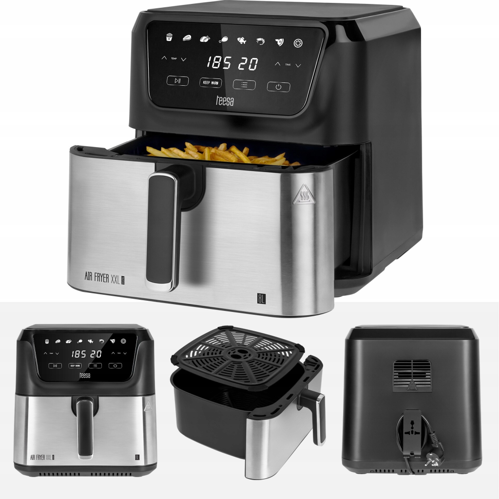 TEESA DIGITAL AIR FRYER XXL 8L
