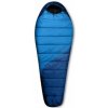 Trimm BALANCE sea blue / mid.blue výška osoby do 185 cm - pravý zip; Modrá spacák
