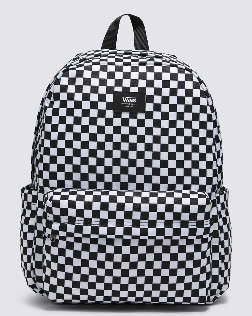 Vans Old Skool Check Backpack 22L black white