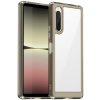 PROTEMIO 59021 CRYSTAL Ochranný kryt pre Sony Xperia 10 V šedý