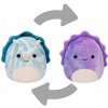 Squishmallows 2v1 Dinosaurus Delilah a Jerome