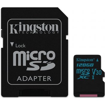 Kingston microSDXC 128GB UHS-I U3 SDCG2/128GB