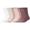 esmara® Dámske ponožky, 20 párov biela/béžová/ružová, 35/38 (100398111)