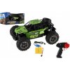Auto RC buggy off-road zelené 22cm plastové 2,4GHz batéria + dobíjací pack