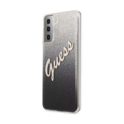 Púzdro Guess Vintage pro Samsung Galaxy S21+ 5G - čierne