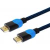 Savio GCL-02 HDMI kábel 1.8 m HDMI Type A (Standard) Black Blue