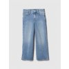 GAP Detské džínsy High Rise wide-leg SuperSoft Modrá 14