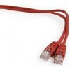 Gembird PP12-1M/R patch RJ45, cat. 5e, UTP, 1m, červený
